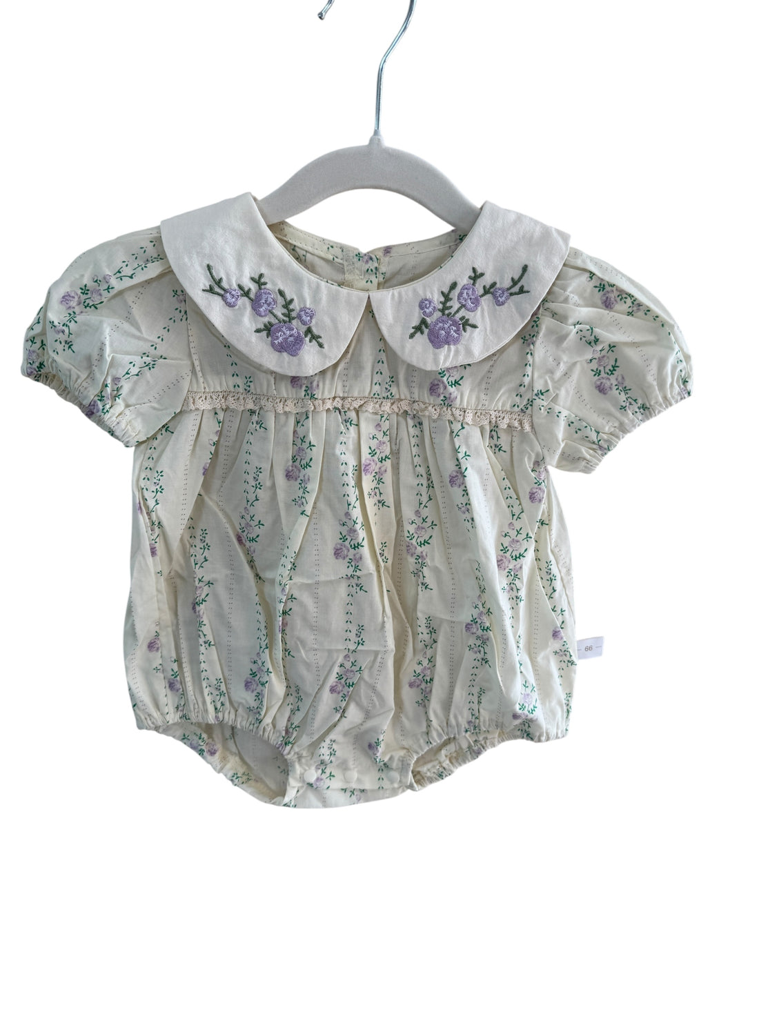 BT short sleeve cotton romper