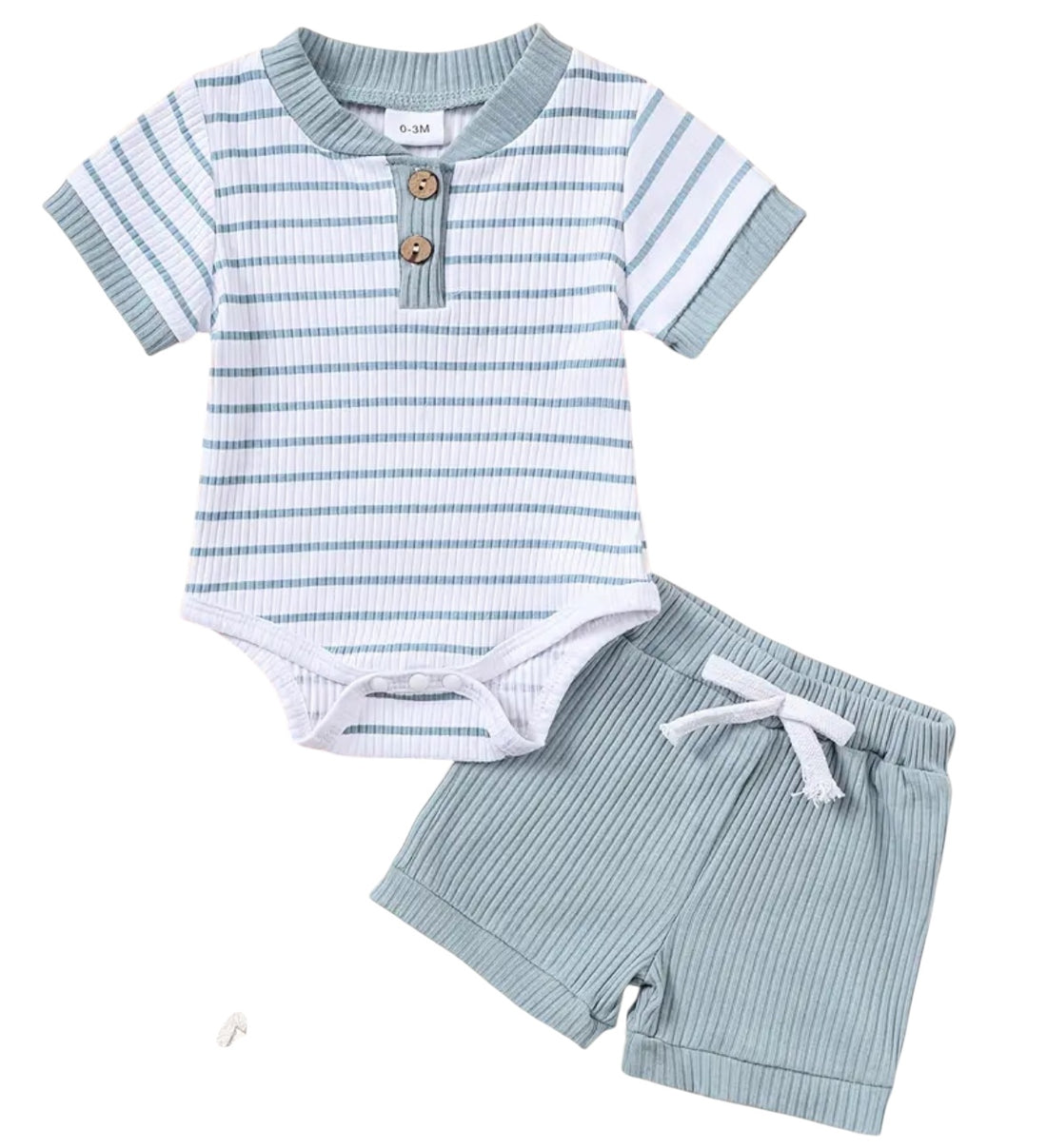 BT short sleeve romper shorts