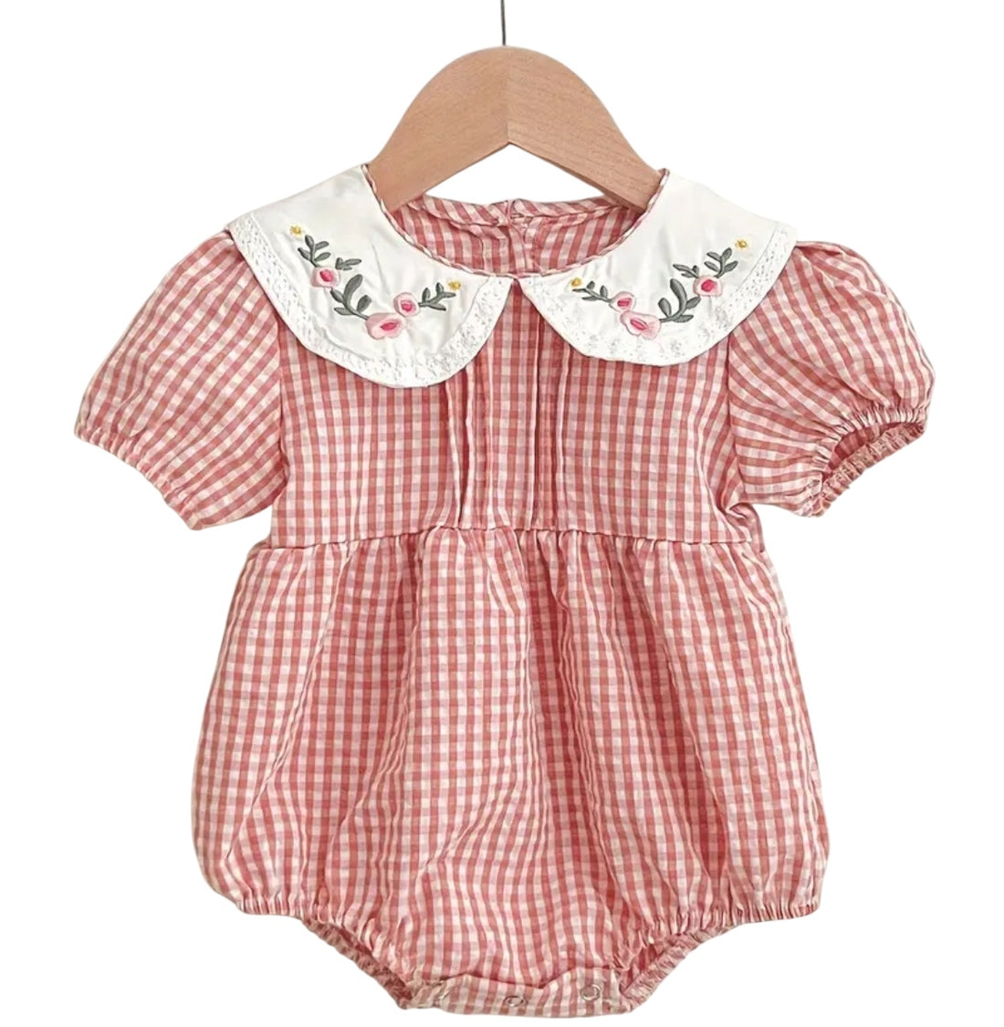 BT short sleeve cotton romper