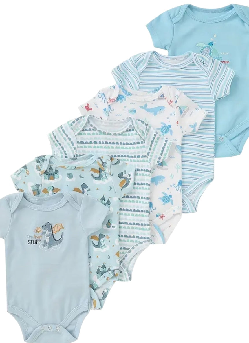 BT S5 Cotton boys babygro