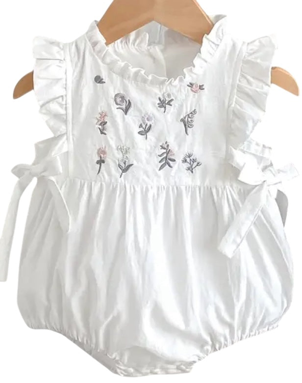 BT short sleeve cotton romper