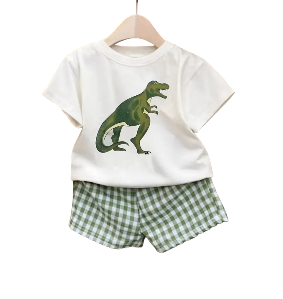 BET check short tshirt