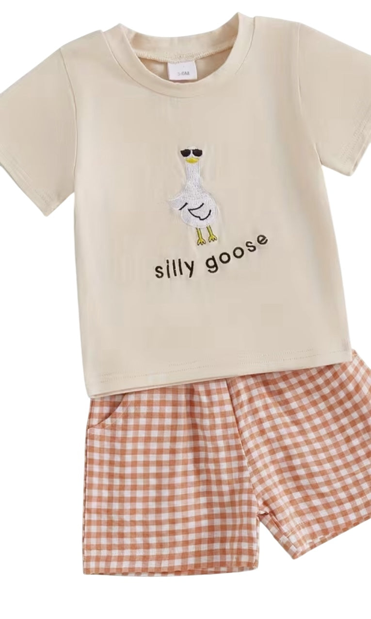 BET check short tshirt