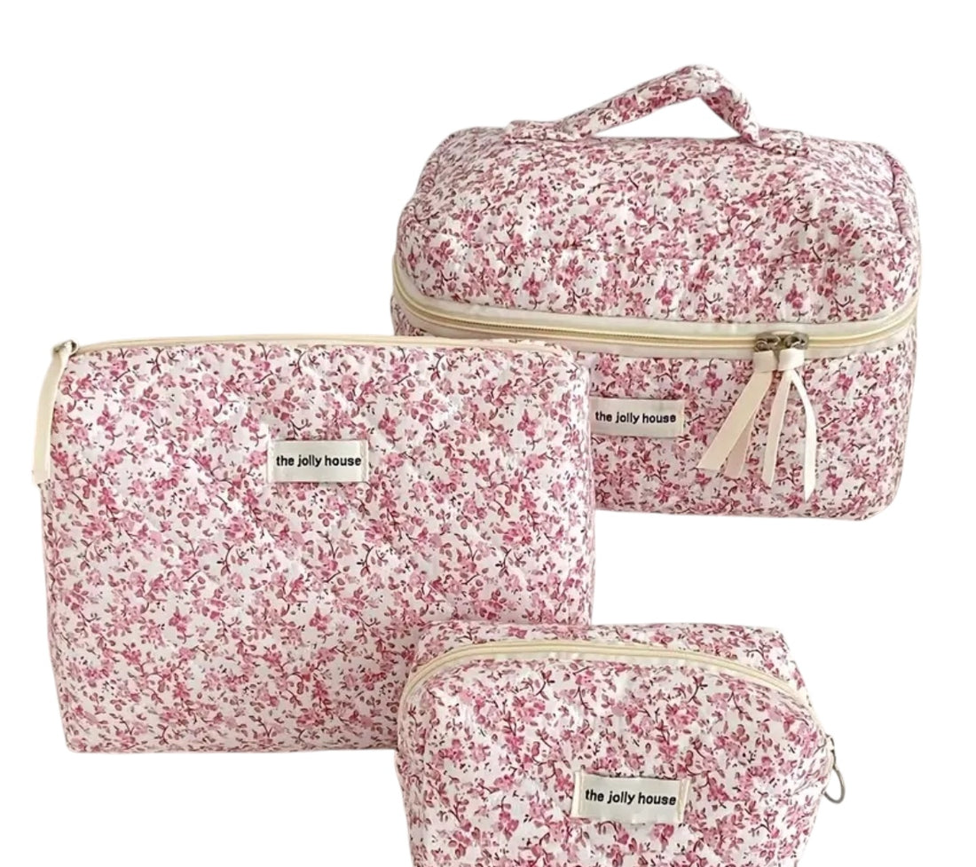 FET Set3 Fabric cosmetic/toiletry bags