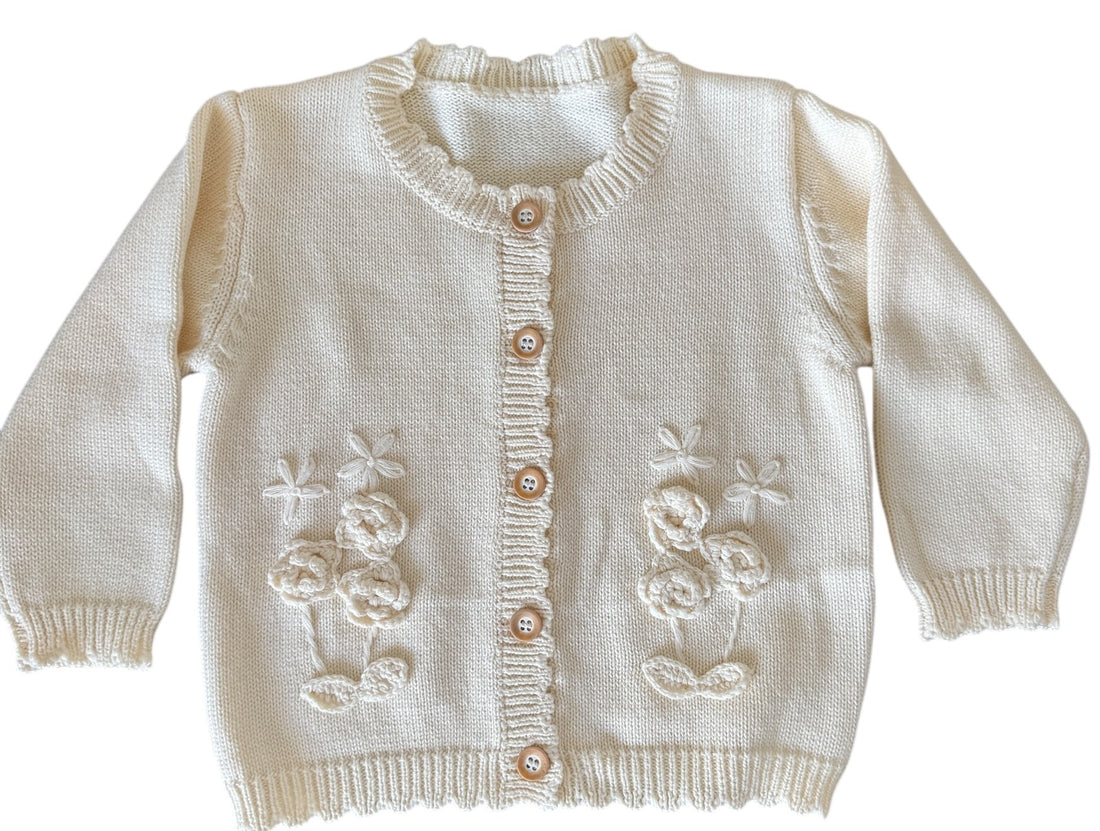 ET 100% cotton cardi