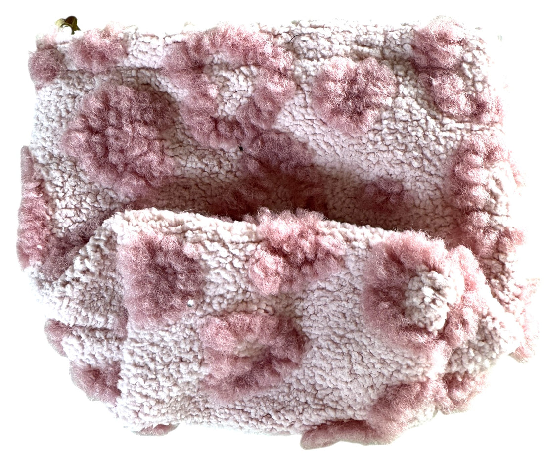 FET Embroidered make up bag