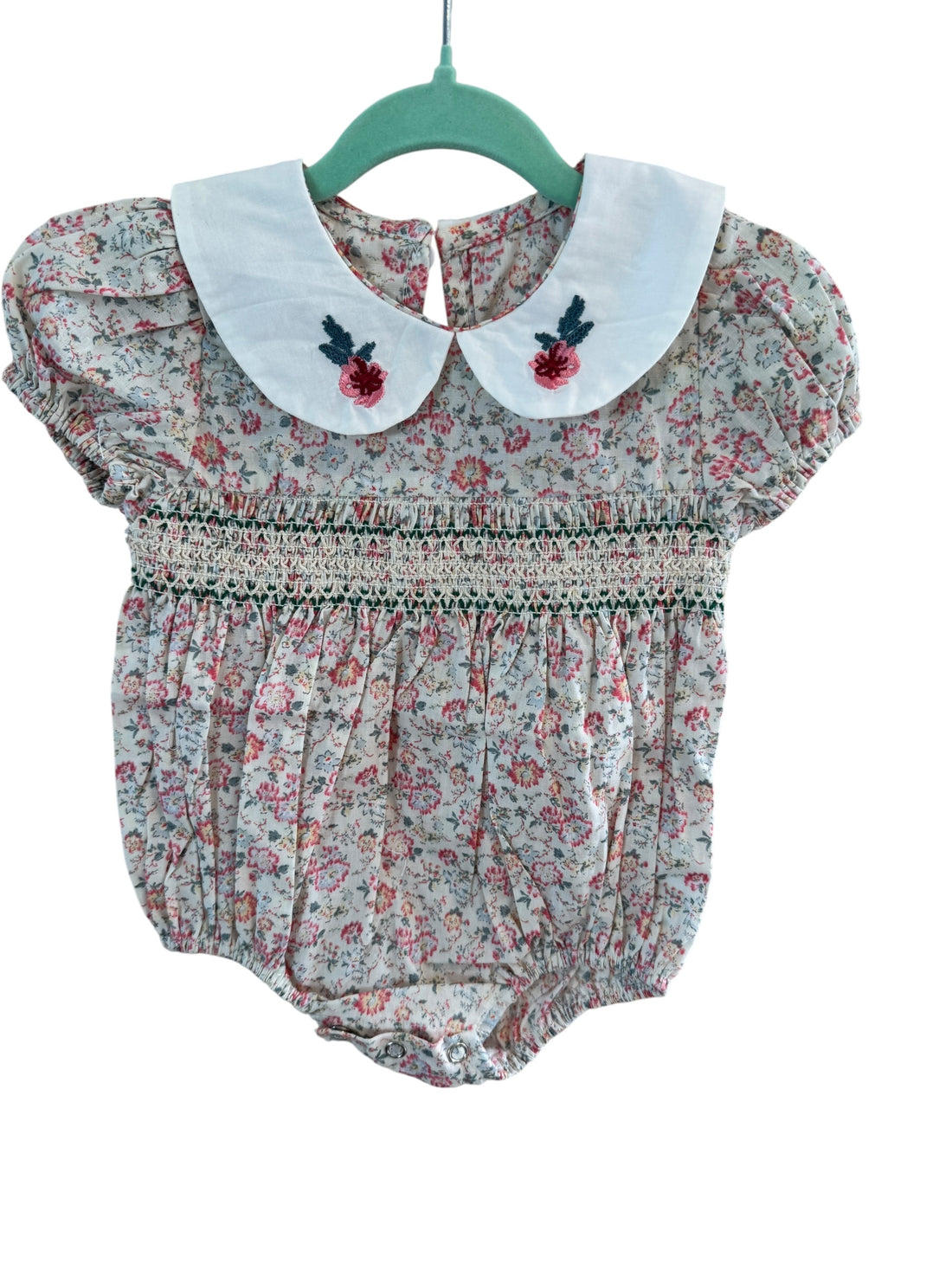 BT short sleeve cotton romper