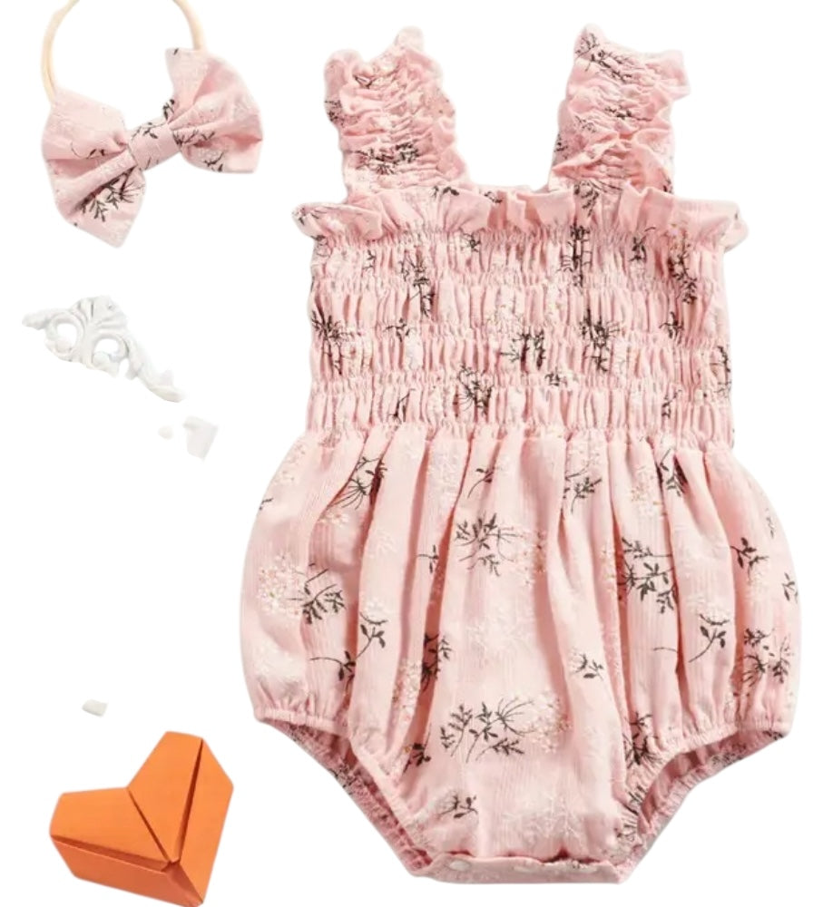 BT S2 Smocked summer romper