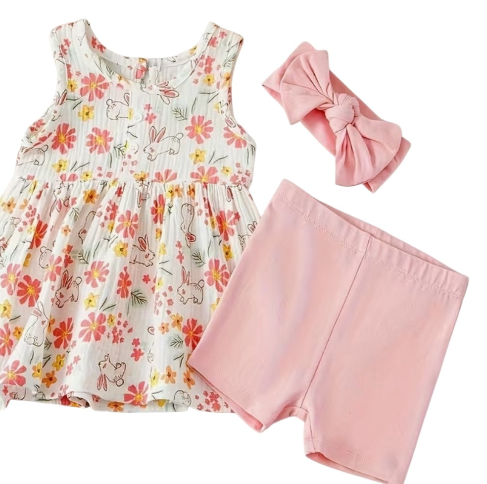 BT Cotton Girl top shorts