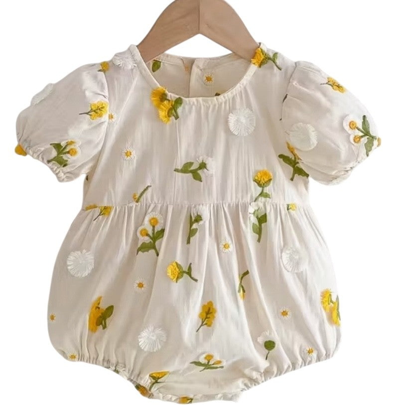 BT short sleeve cotton romper