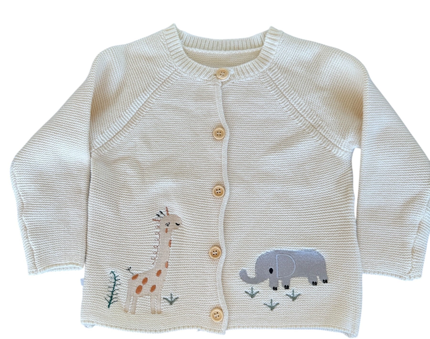 ET 100% cotton cardi