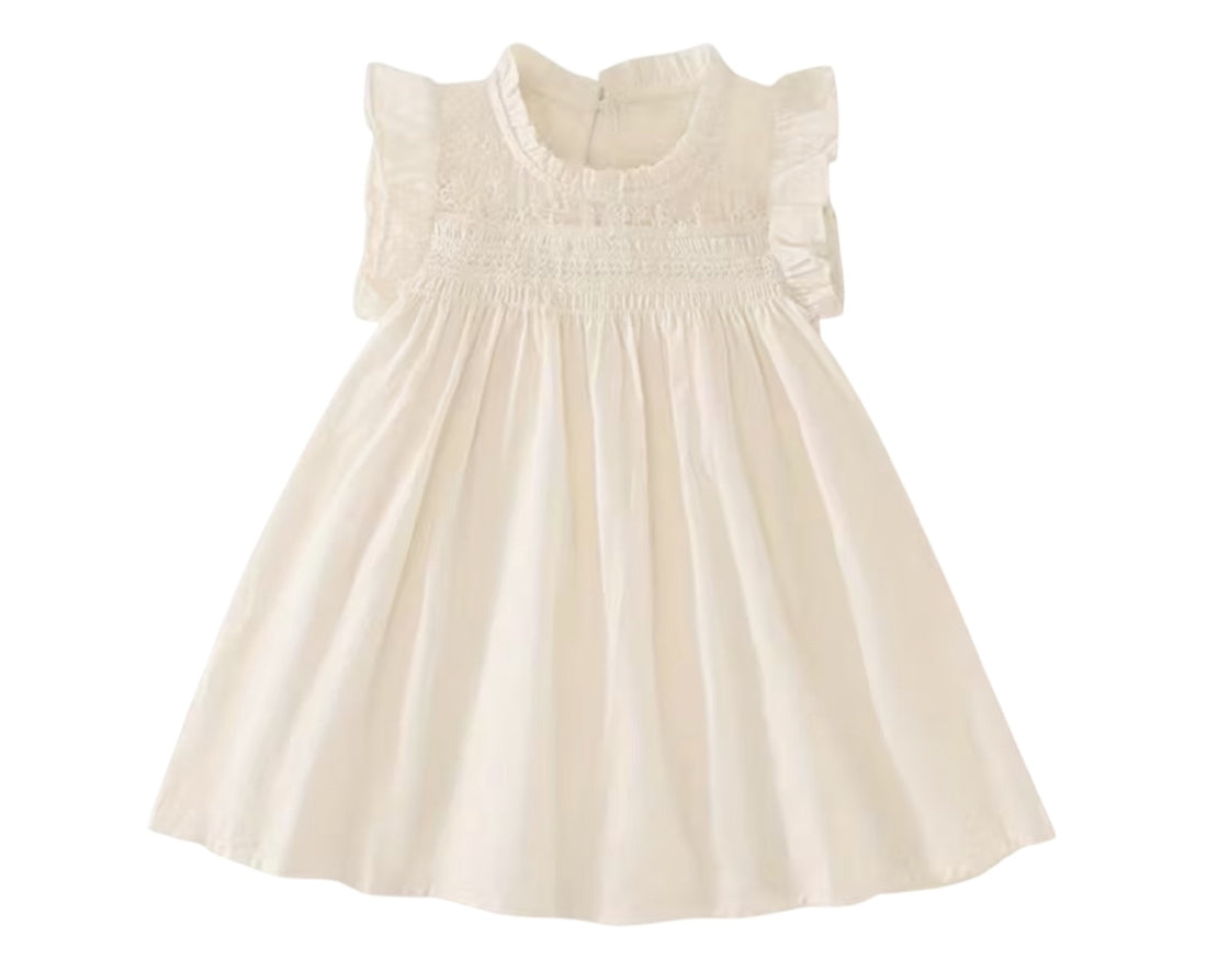 BT 100% cotton dress embroidered