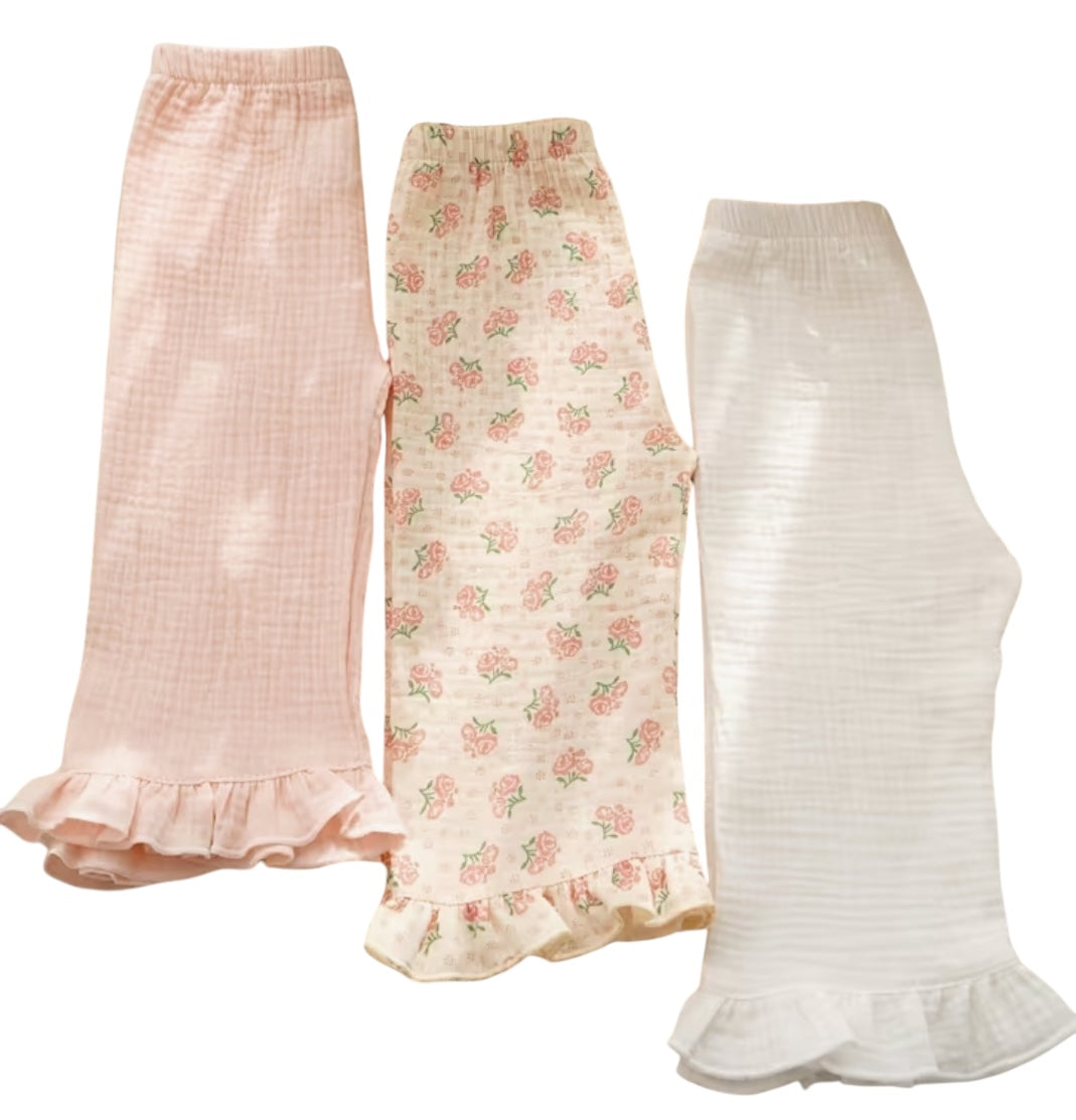BT S3 Cutie Patootie cheesecloth shorts/culottes