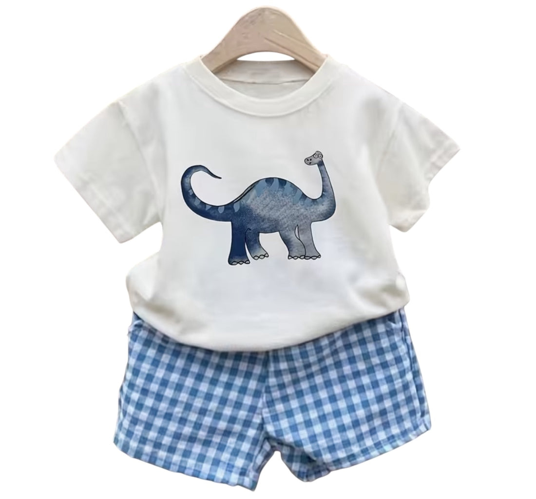 BET check short tshirt