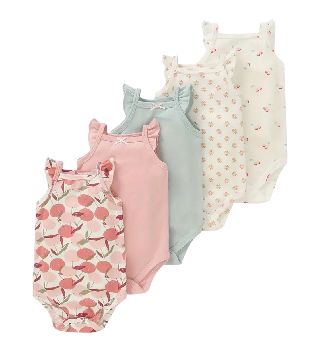 BT Set5 Cotton Cami babygro