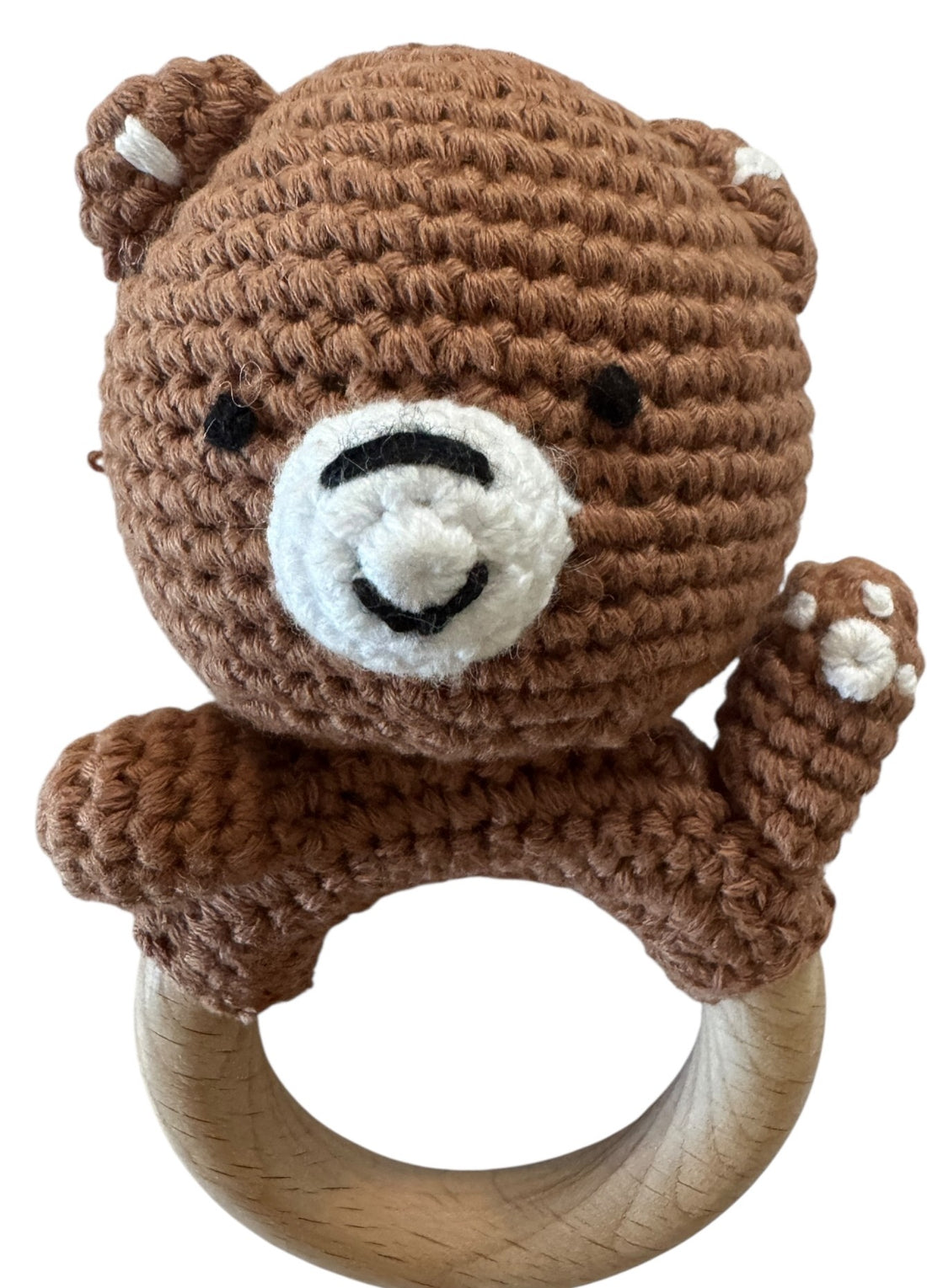 FET handknitted rattle