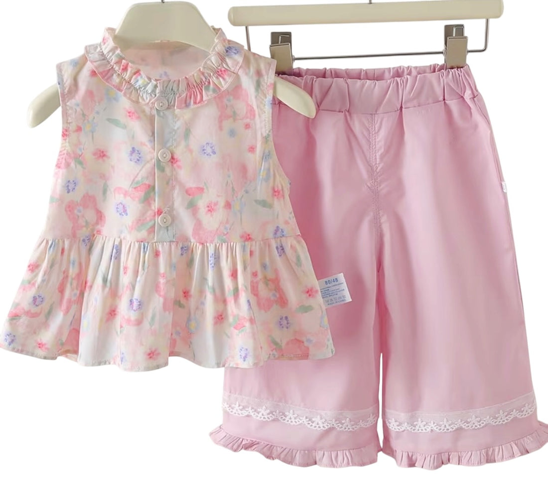 BT S2 Cotton culottes swing top