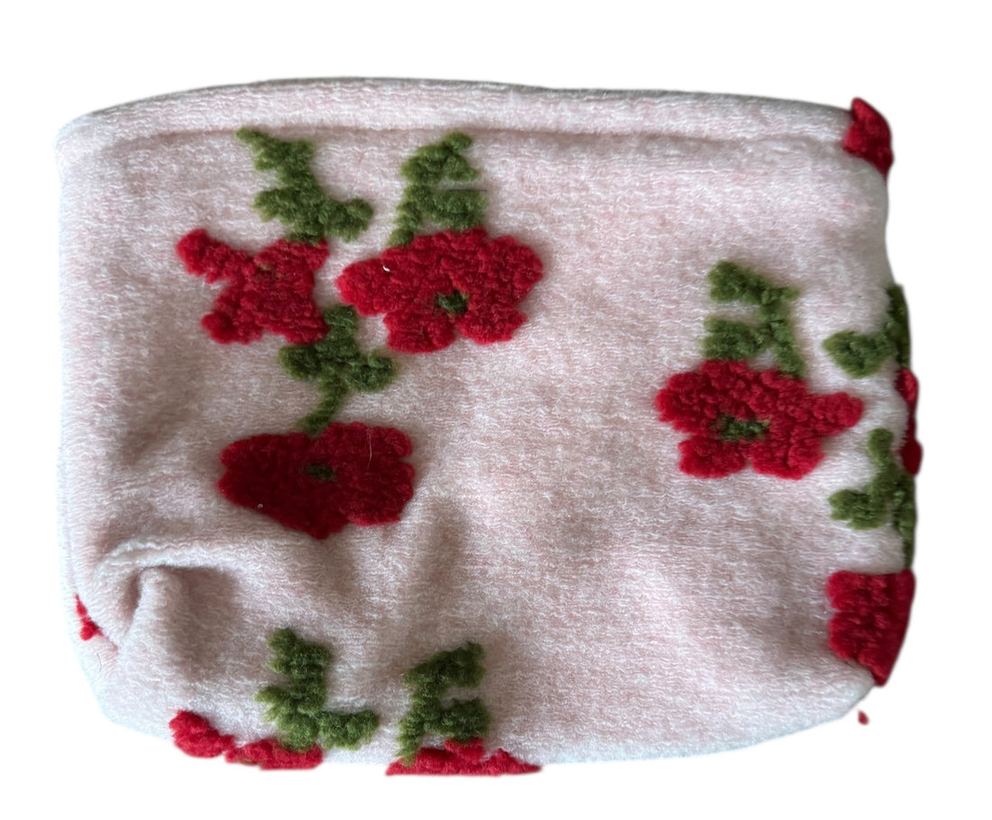 FET Embroidered make up bag