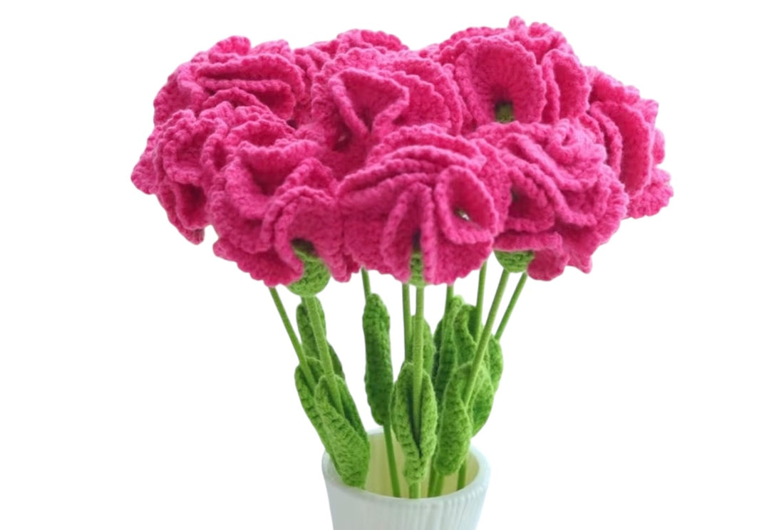 BT Little ray of sunshine Hand crochet flower