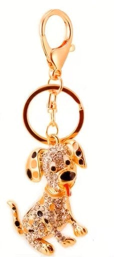 BT Rhinestone keyring/backpack dangle