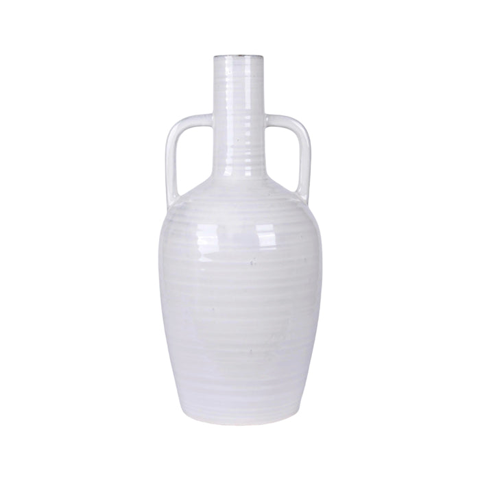 WS Roxy white ceramic vase