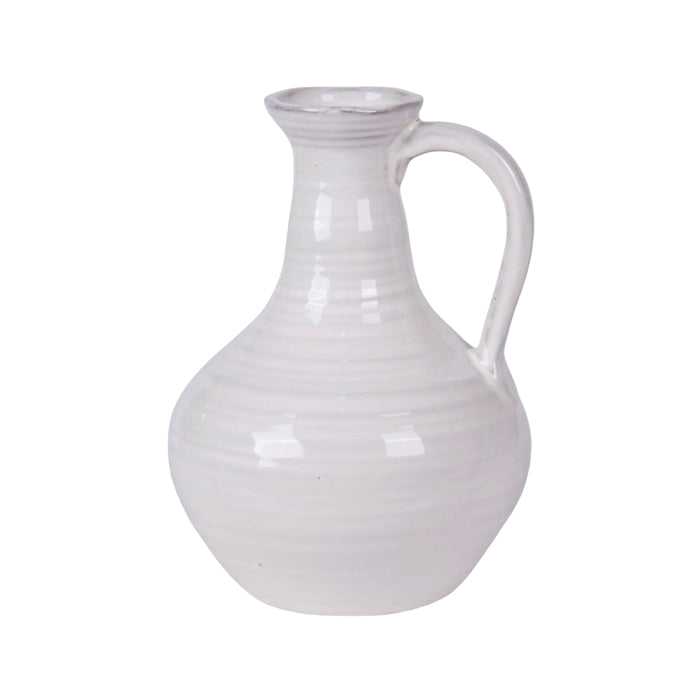 WS Roxy white ceramic vase