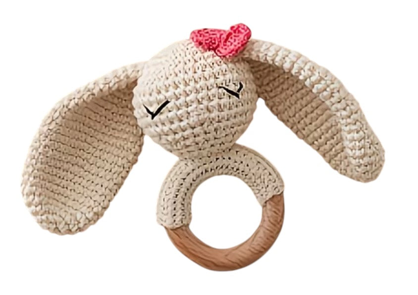 FET handknitted rattle
