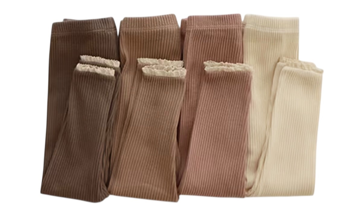 BT Ribbed warm cotton leggings