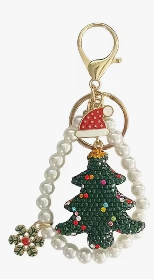 BT Rhinestone keyring/backpack dangle