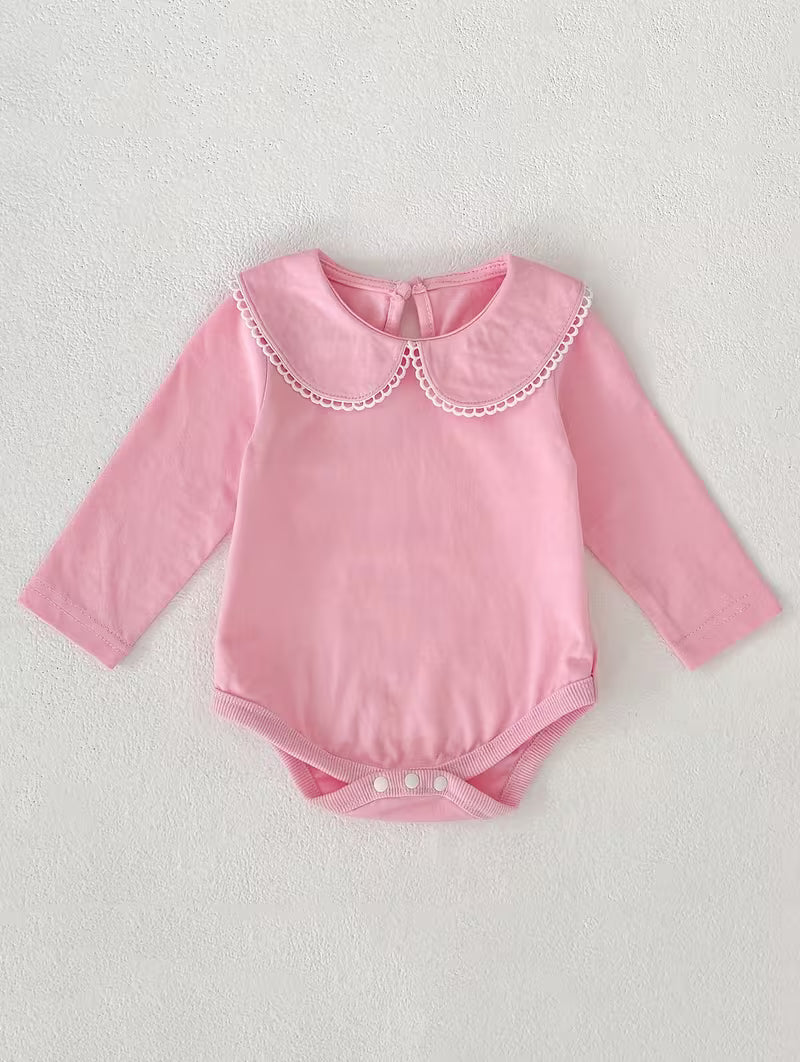 BT Frill long sleeve romper