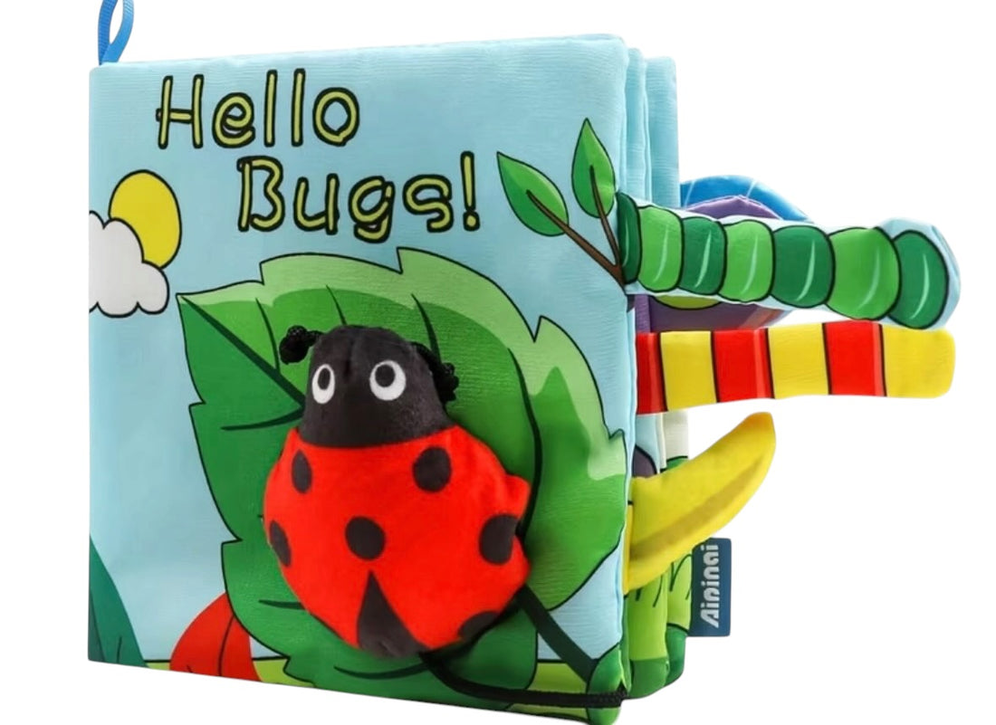 BT Crunchy, squeaky fabric animal book