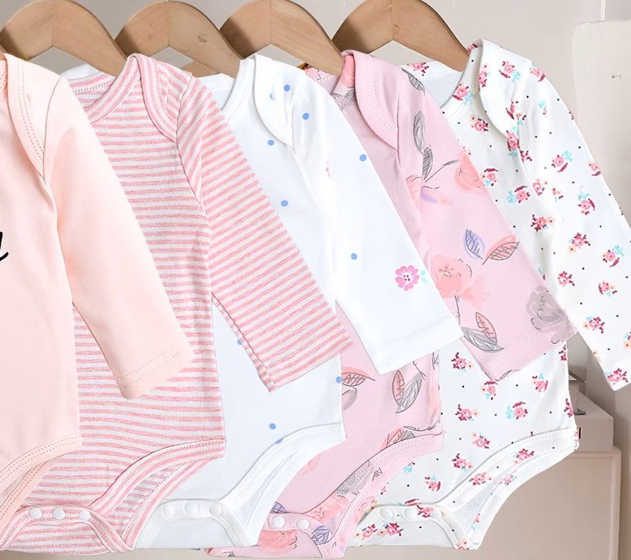 S4 Babygro girl long sleeve