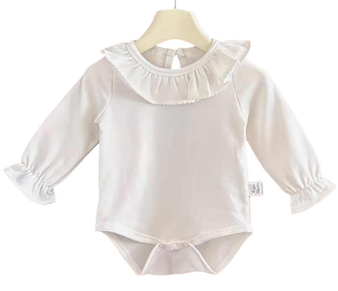 BT Frill long sleeve romper