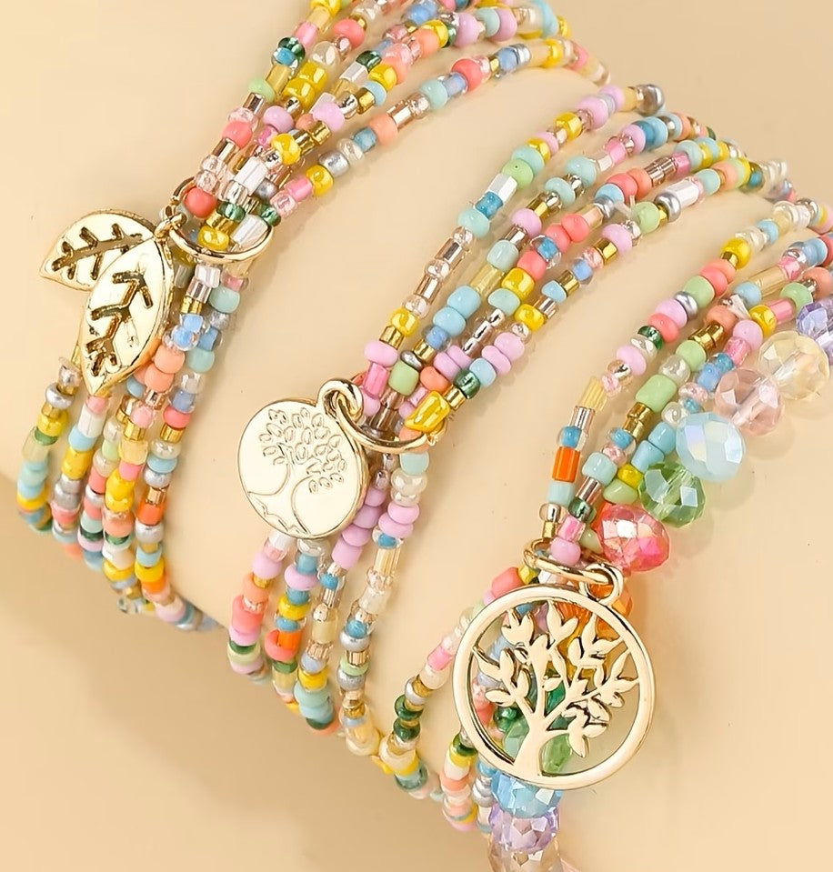 FET Seed beaded bracelet