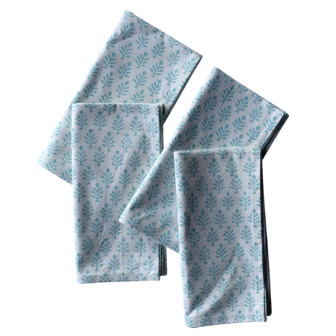 OR Set4 Napkin Hand Block Printed