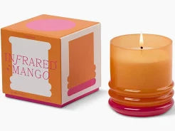 DW Gorgeous glass candle w/ lid