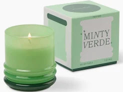 DW Gorgeous glass candle w/ lid