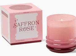 DW Gorgeous glass candle w/ lid