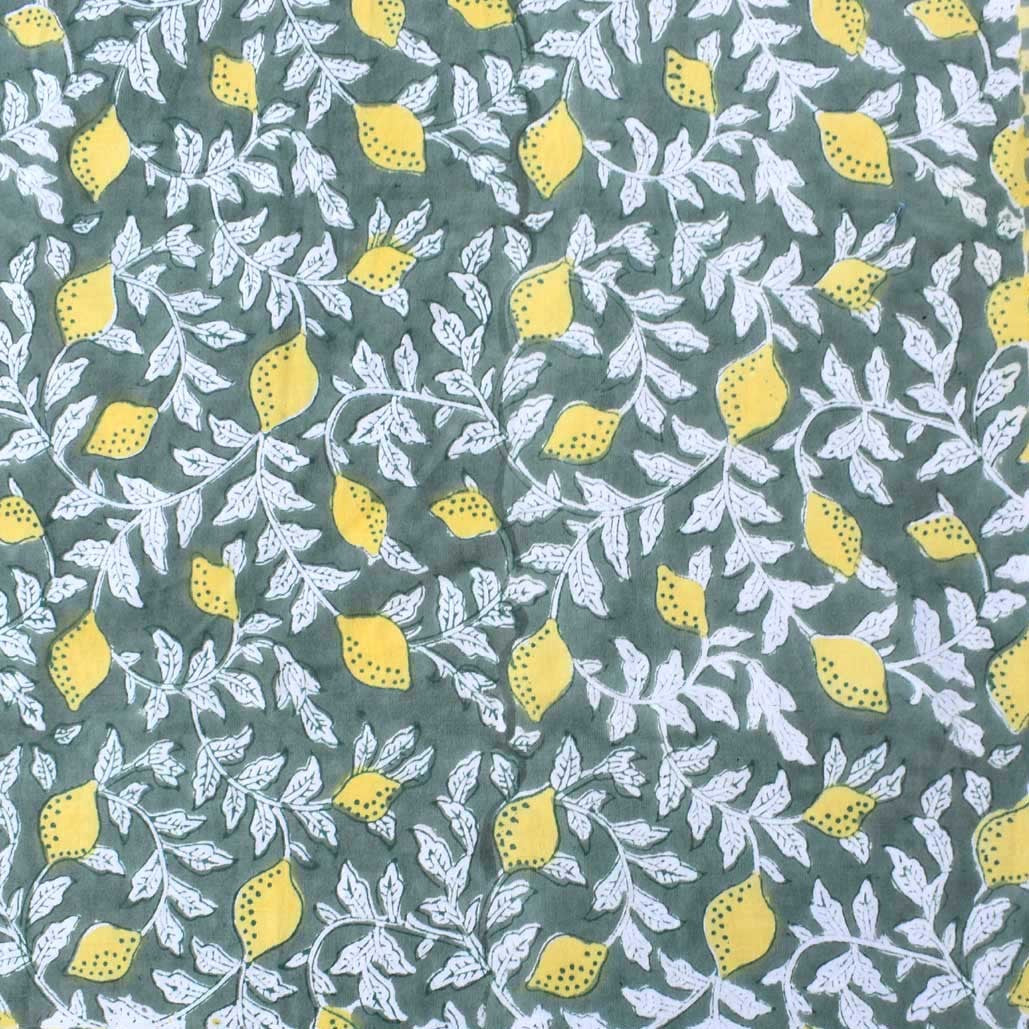 OR Rect Hand Blockprint Tablecloth